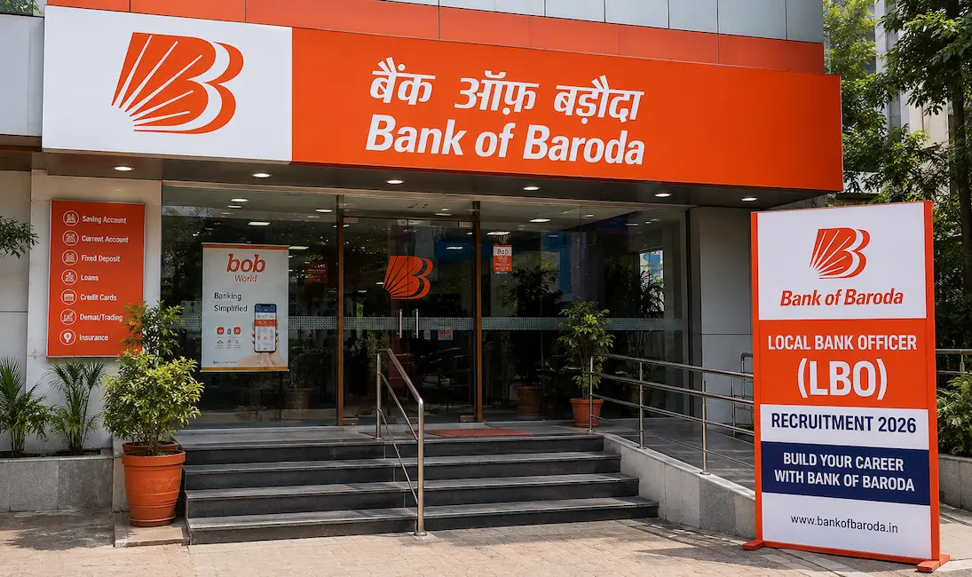 Bank of Baroda New Jobs: ਬੈਂਕ ਆਫ਼ ਬੜੌਦਾ 'ਚ ਲੋਕਲ ਬੈਂਕ ਅਫ਼ਸਰਾਂ ਦੀਆਂ 2,482 ਅਸਾਮੀਆਂ 'ਤੇ ਨਿਕਲੀ ਭਰਤੀ, ਕਰੋ ਆਨਲਾਈਨ ਅਪਲਾਈ!