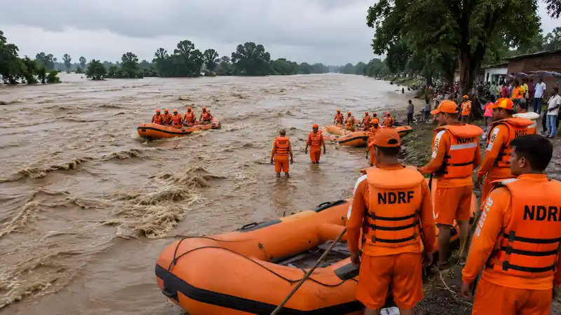 Nepal Flood India Alert: ਨੇਪਾਲ 'ਚ ਹੜ੍ਹਾਂ ਕਾਰਨ ਭਾਰਤ 'ਚ ਵਧਿਆ ਖ਼ਤਰਾ, ਗੰਡਕ ਨਦੀ ਦਾ ਵਾਟਰ ਲੈਵਲ ਚੜ੍ਹਨ ਨਾਲ ਬਿਹਾਰ ਤੇ ਯੂਪੀ ਦੇ ਜ਼ਿਲ੍ਹਿਆਂ 'ਚ ਹਾਈ ਅਲਰਟ, NDRF ਤਾਇਨਾਤ!