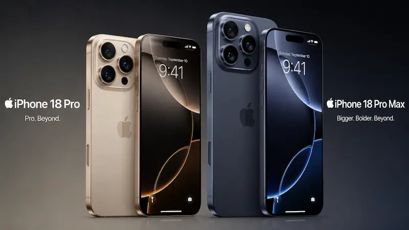 iPhone 18 Pro ਅਤੇ iPhone 18 Pro Max  ਦੀ ਲਾਂਚ ਡੇਟ  ਤੈਅ, A20 ਪ੍ਰੋ ਚਿੱਪ, ਨਵਾਂ ਡਾਇਨਾਮਿਕ ਆਈਲੈਂਡ ਅਤੇ ਪਹਿਲੇ Foldable iPhone ਦੀ ਹੋ ਸਕਦੀ ਹੈ ਐਂਟਰੀ!